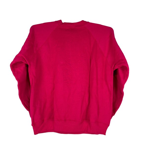 Hanes Her Way Women's Pink Crewneck Sweatshirt Size L - Picture 2 of 4